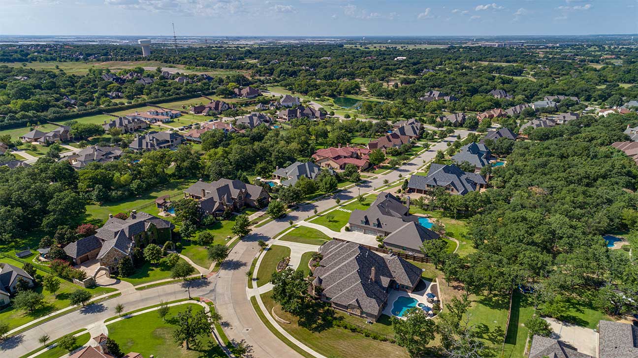 Commercial concrete construction in Keller, Texas