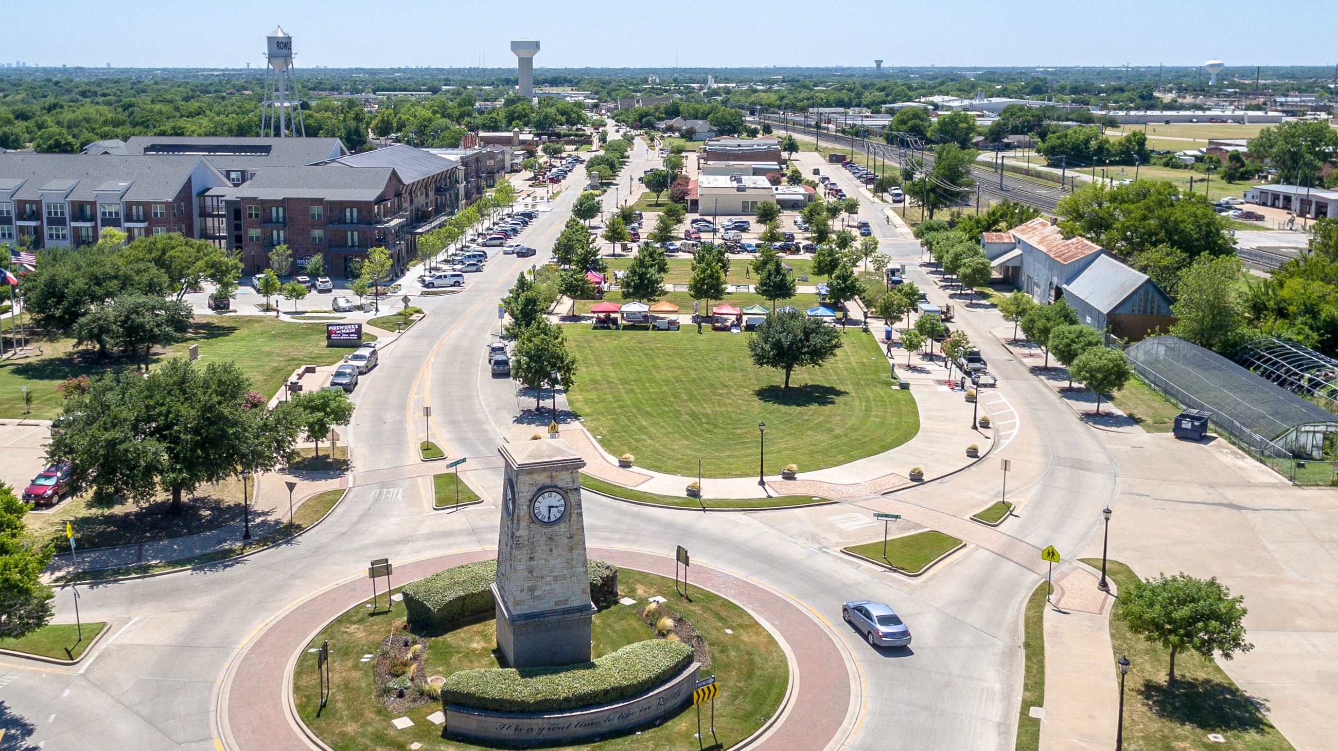 Commercial concrete construction in Rowlett, Texas
