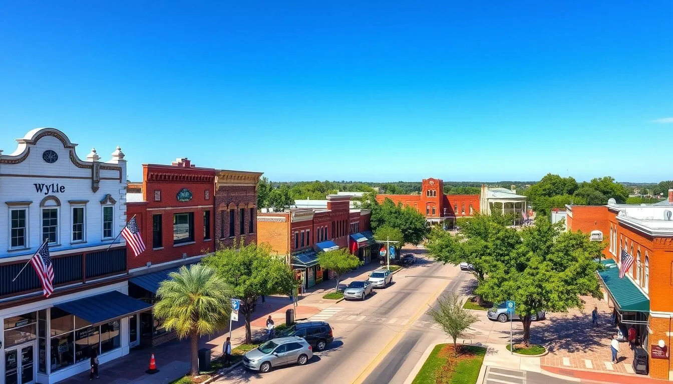 Commercial concrete construction in Wylie, Texas