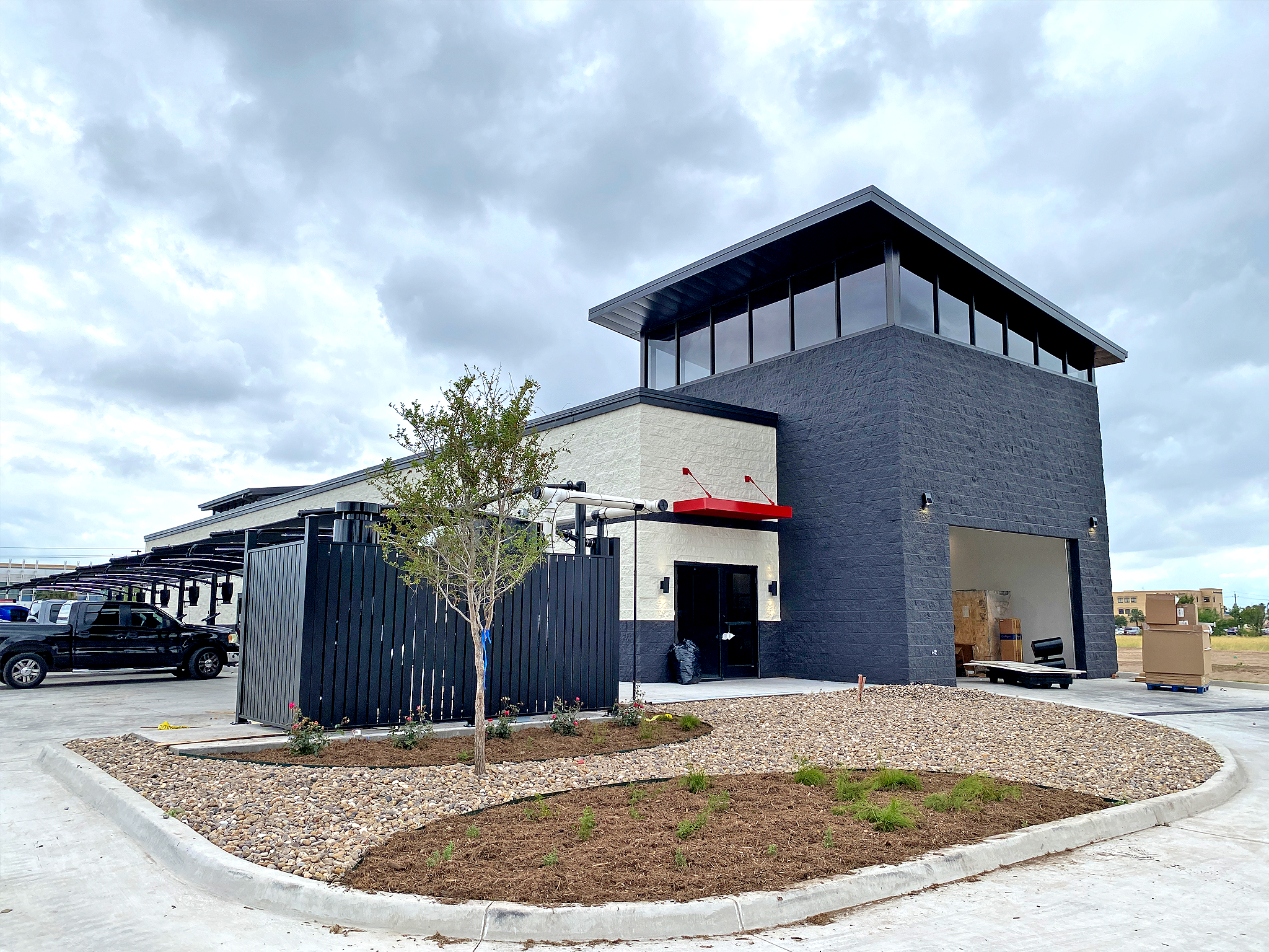 Car Wash Construction - Commercial concrete construction in Carrollton, Texas