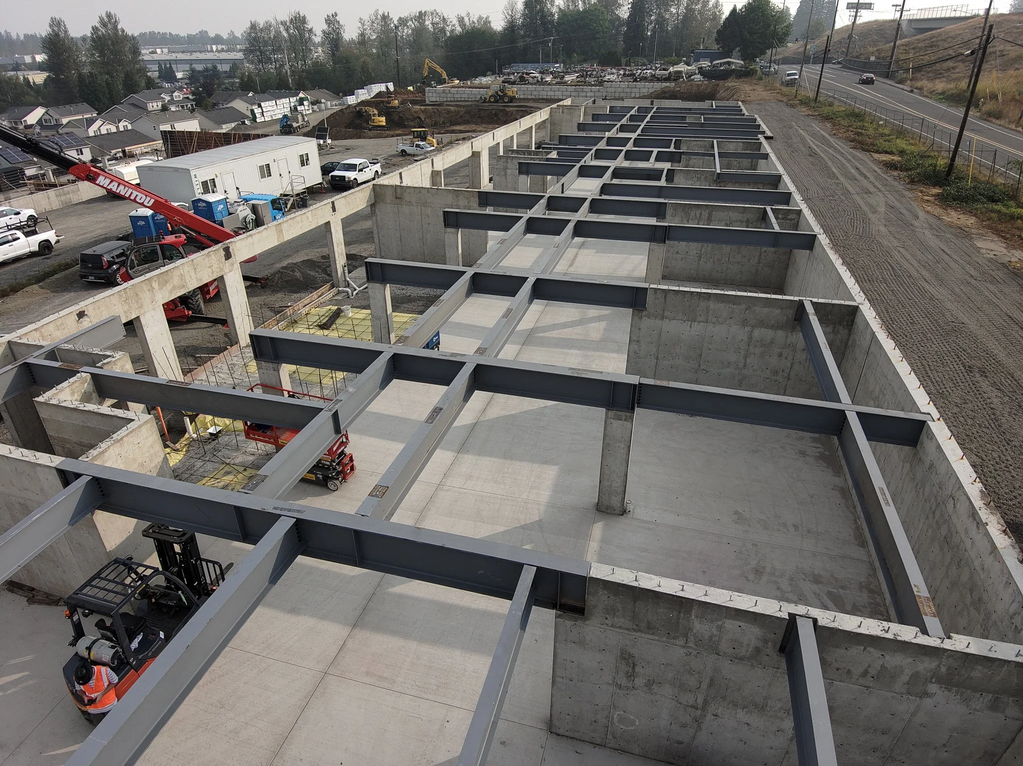 Commercial Metal Work - Commercial concrete construction in Carrollton, Texas