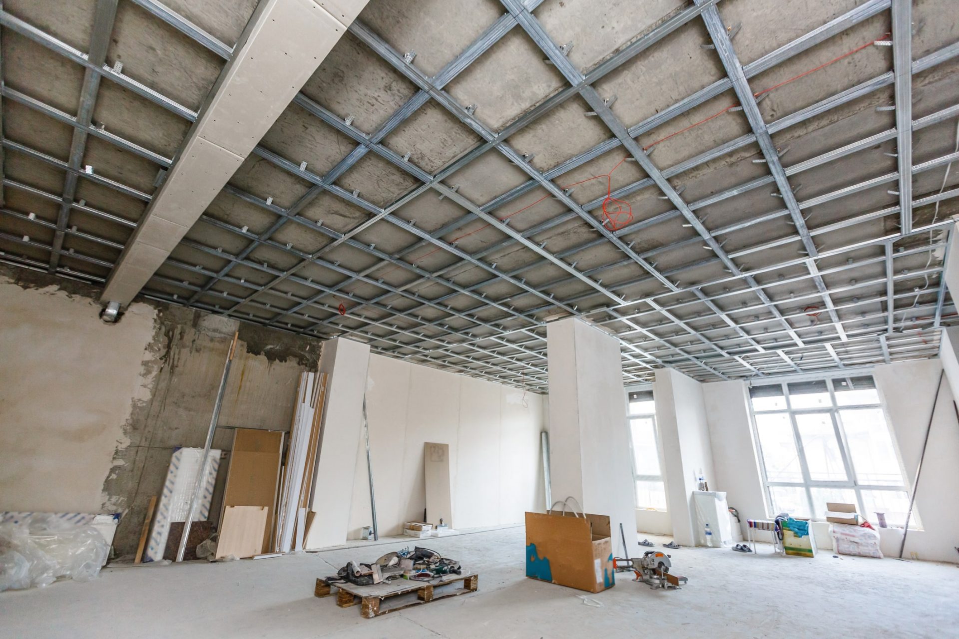 Commercial Renovation - Commercial concrete construction in Carrollton, Texas