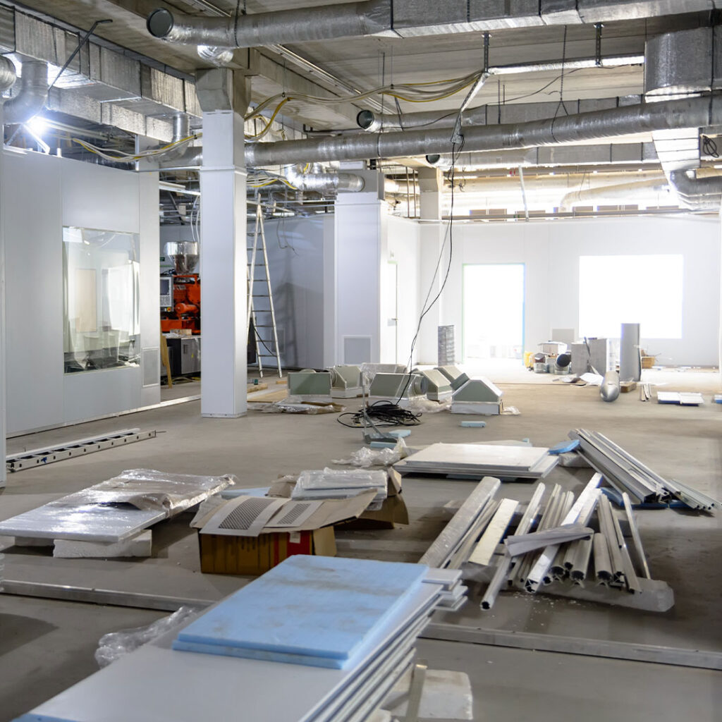 Retail Store Fit Out Contractors - Commercial concrete construction in Carrollton, Texas