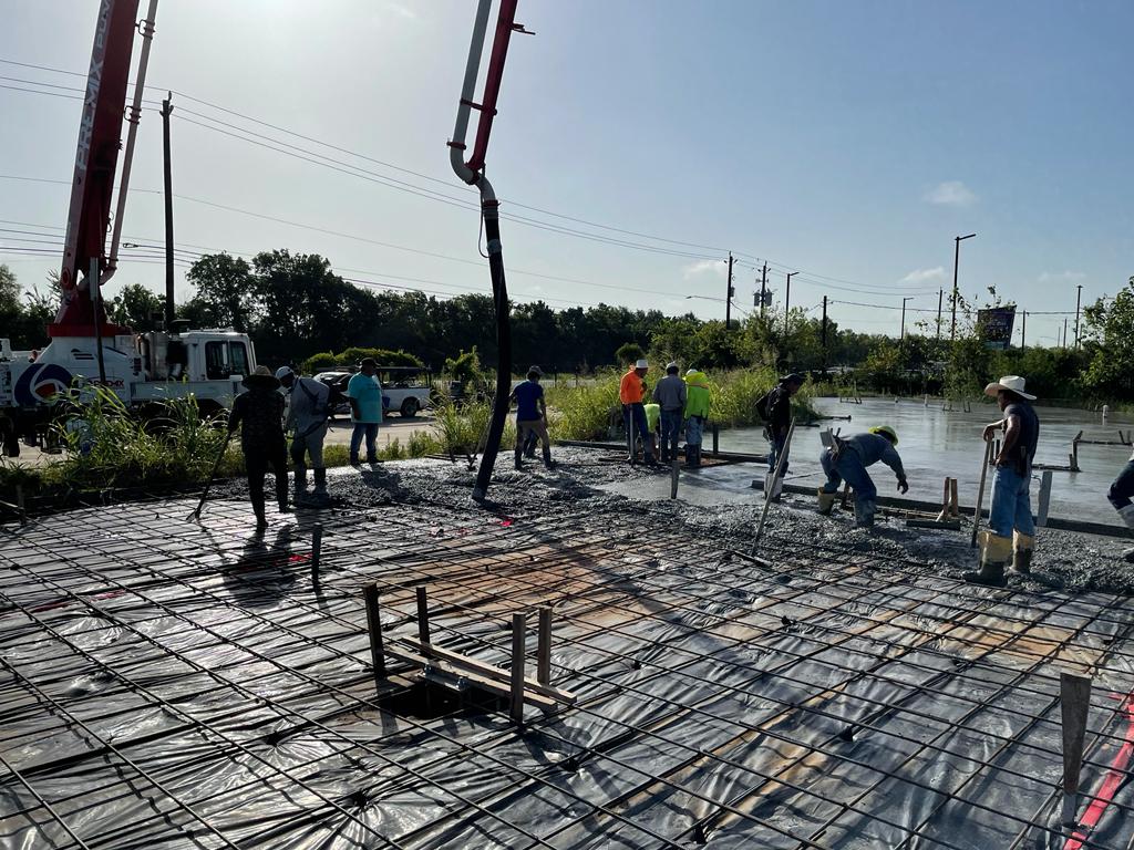 Shopping Center Builders - Commercial concrete construction in Carrollton, Texas