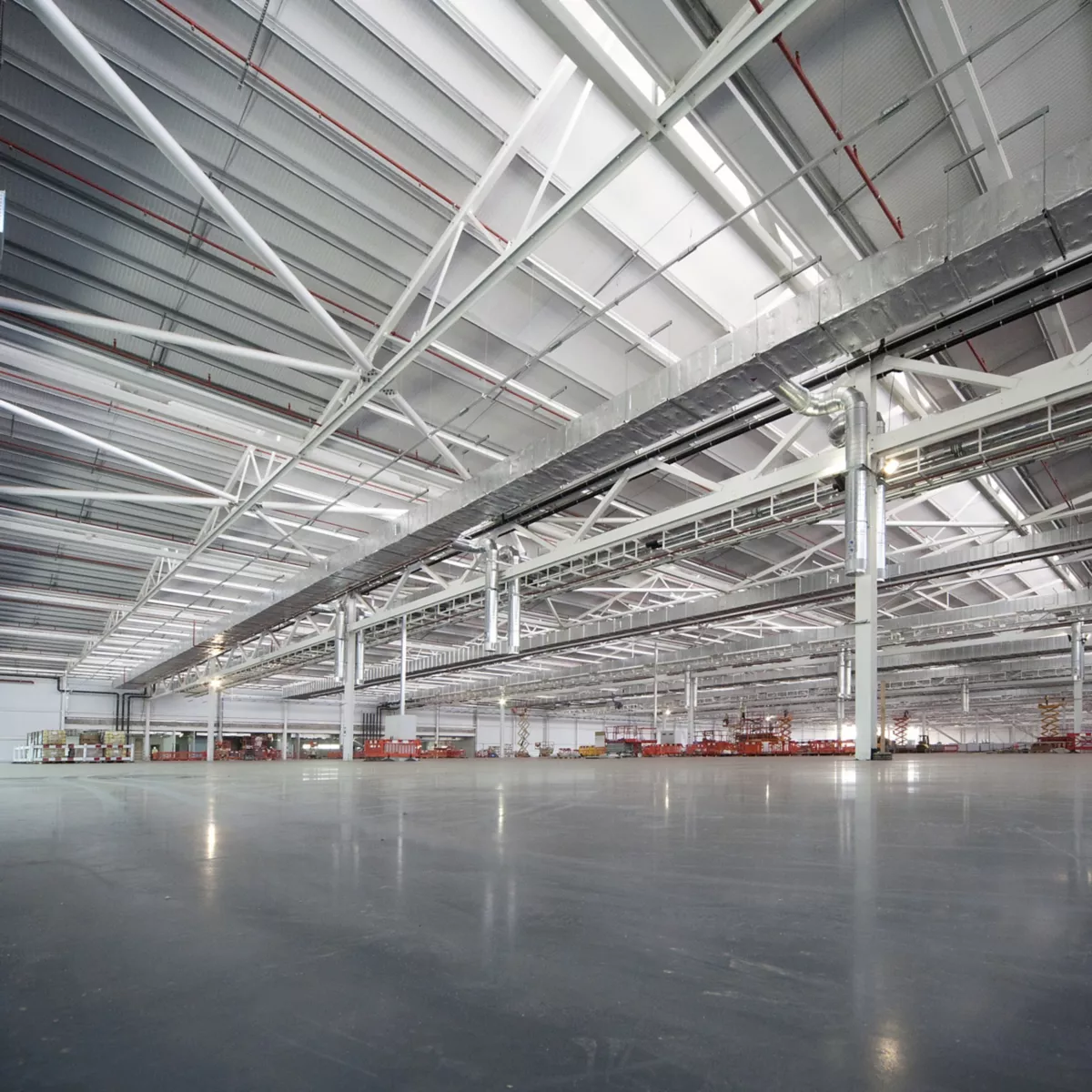 Warehouse Floor Construction - Commercial concrete construction in Carrollton, Texas